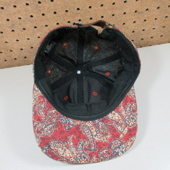 OBEY PROPOGANDA womens colorful paisley strapback hat - Picture 4 of 5